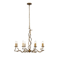 29'' Rizo 8 Light Oil Rubbed Bronze Chandelier