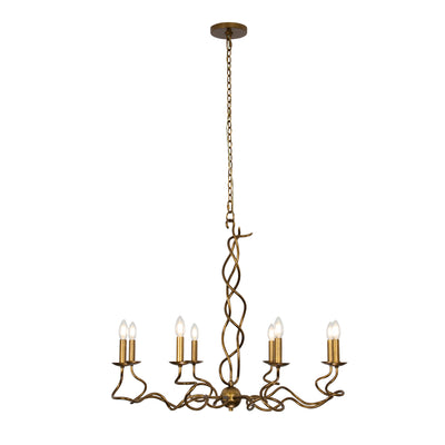 29'' Rizo 8 Light Oil Rubbed Bronze Chandelier
