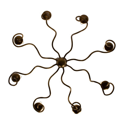 29'' Rizo 8 Light Oil Rubbed Bronze Chandelier