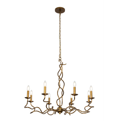 29'' Rizo 8 Light Oil Rubbed Bronze Chandelier