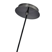 7.5'' Pallina 1 Light Satin Black Nickel Pendant