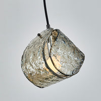 7.5'' Pallina 1 Light Satin Black Nickel Pendant