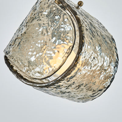 7.5'' Pallina 1 Light Winter Brass Pendant