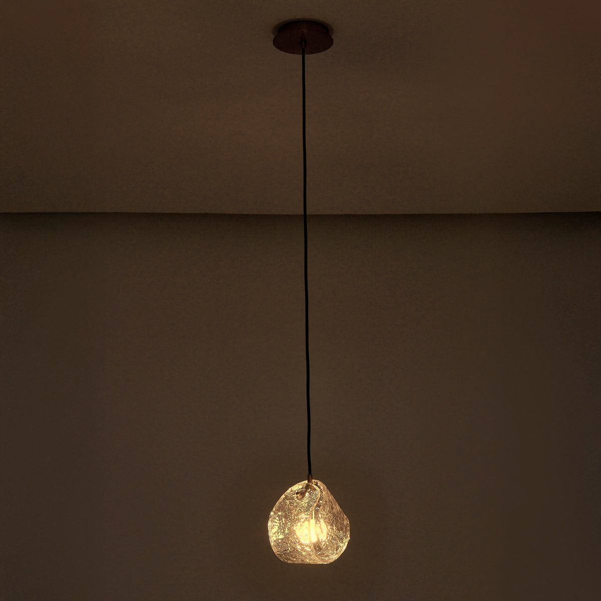 7.50'' Pallina 1 Light Winter Brass Pendant