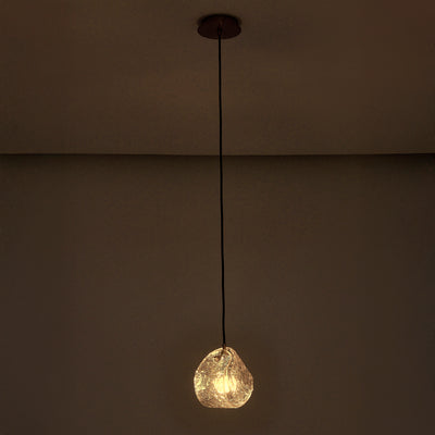 7.50'' Pallina 1 Light Winter Brass Pendant