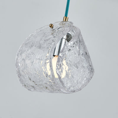 7.5'' Pallina 1 Light Winter Brass Pendant