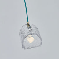 7.5'' Pallina 1 Light Winter Brass Pendant