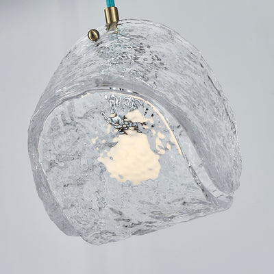 7.5'' Pallina 1 Light Winter Brass Pendant