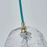 7.5'' Pallina 1 Light Winter Brass Pendant