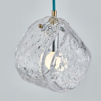 7.5'' Pallina 1 Light Winter Brass Pendant