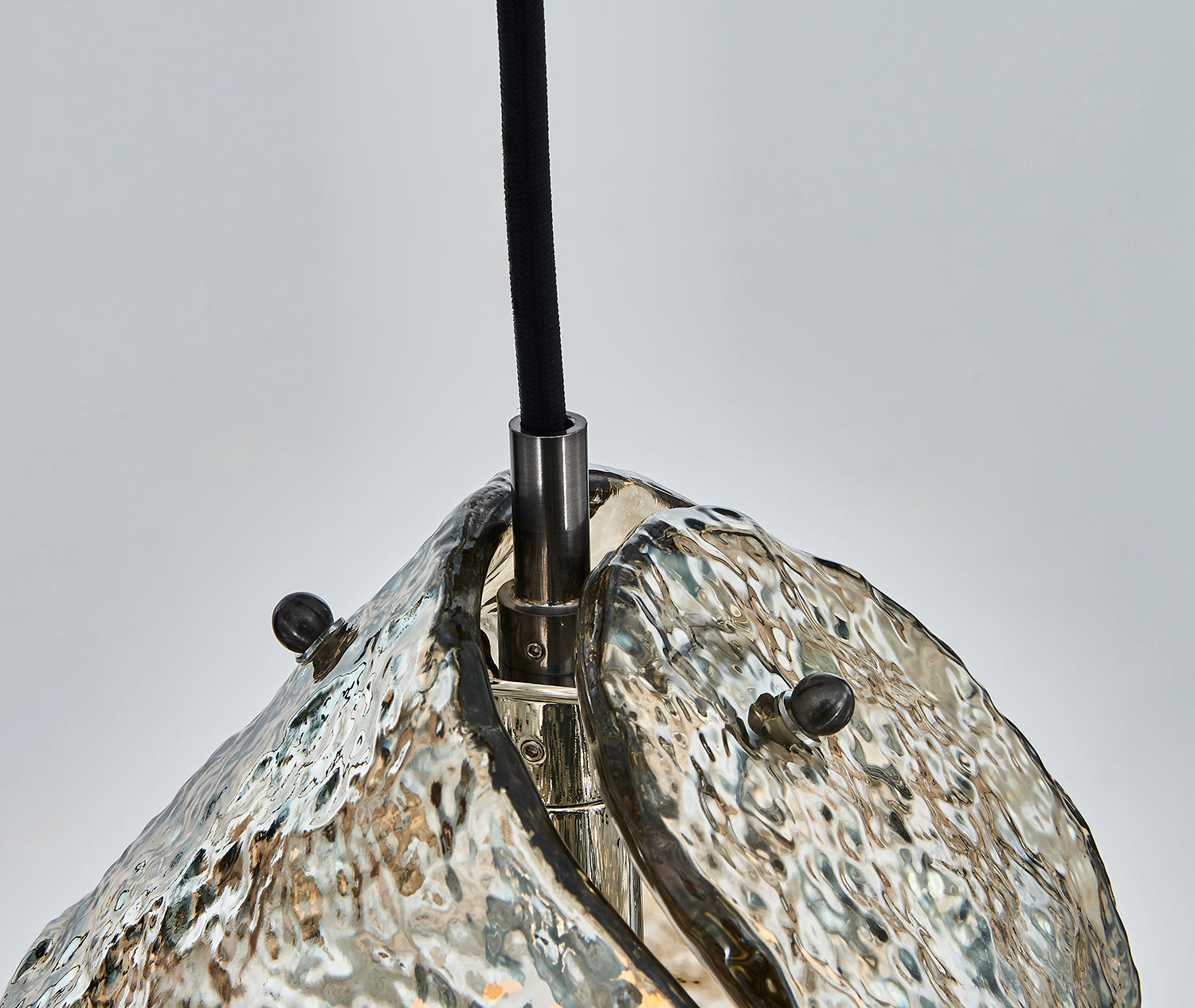 7.5'' Pallina 6 Light Satin Black Nickel Chandelier