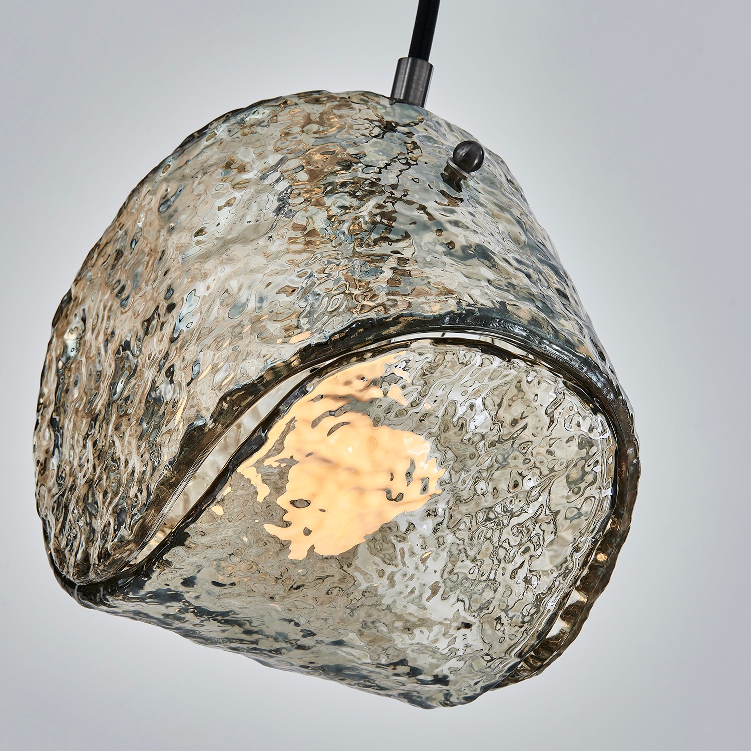 7.5'' Pallina 9 Light Satin Black Nickel Chandelier