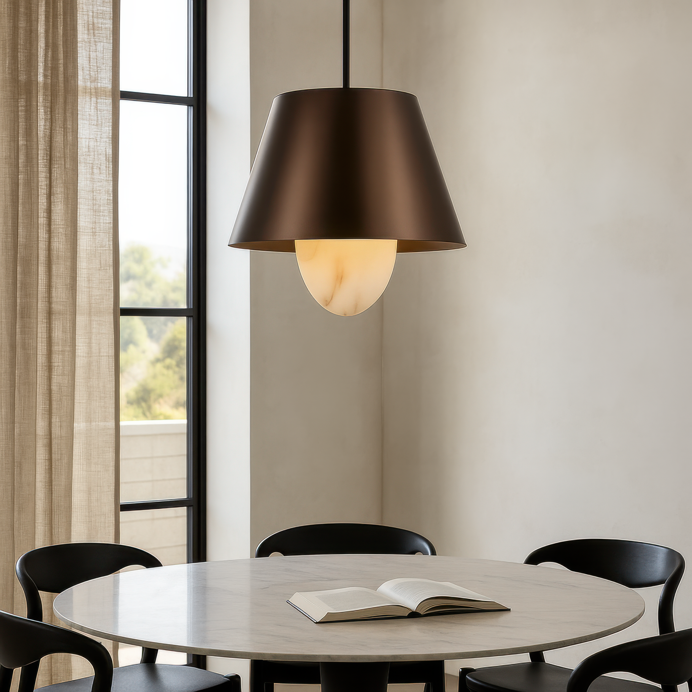 Rock On 4 Light Pendant