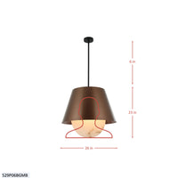 Rock On 6 Light Pendant