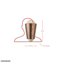 Rock On 2 Light Wall Sconce