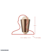 Rock On 2 Light Wall Sconce