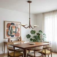 Down the Wrong Path 2 Light Medium Linear Chandelier