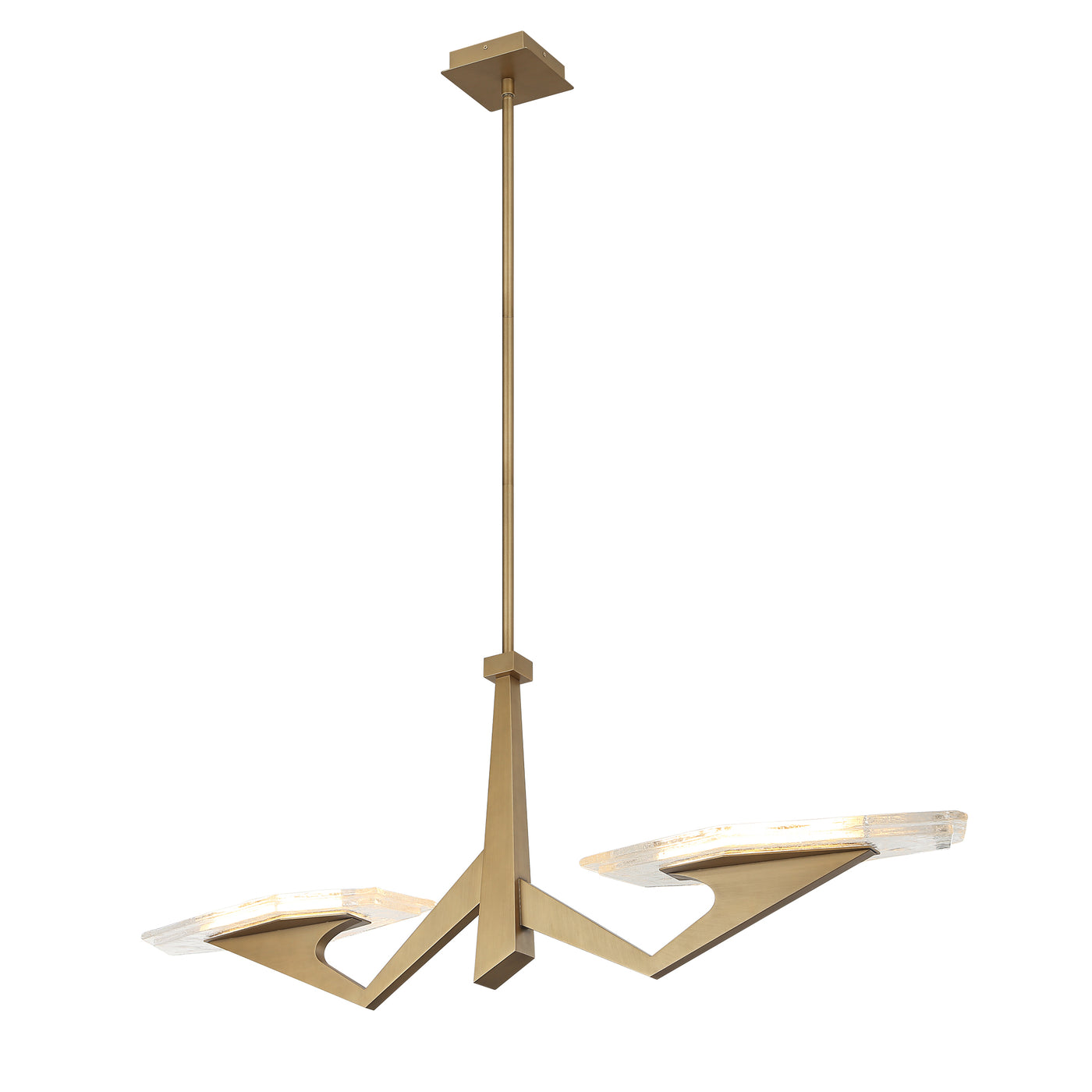 Down the Wrong Path 2 Light Medium Linear Chandelier