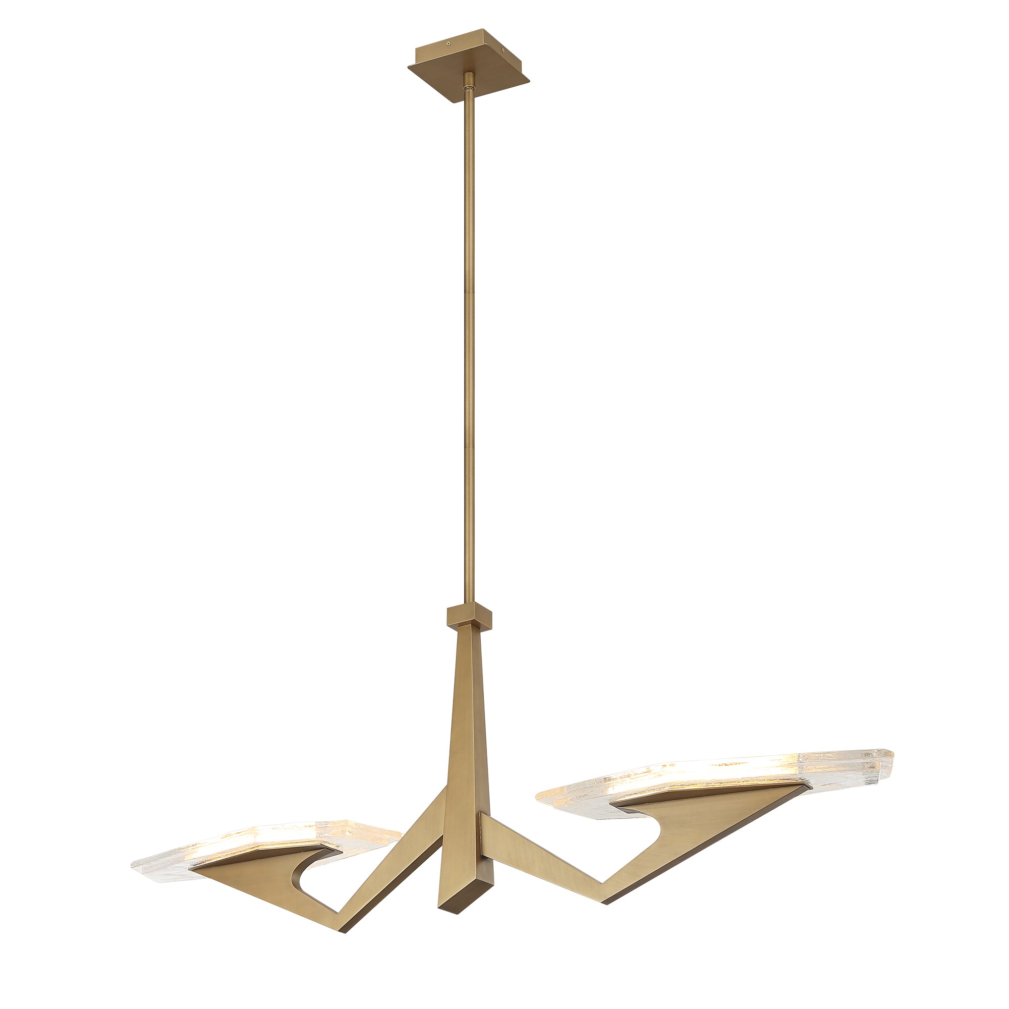 Down the Wrong Path 2 Light Medium Linear Chandelier