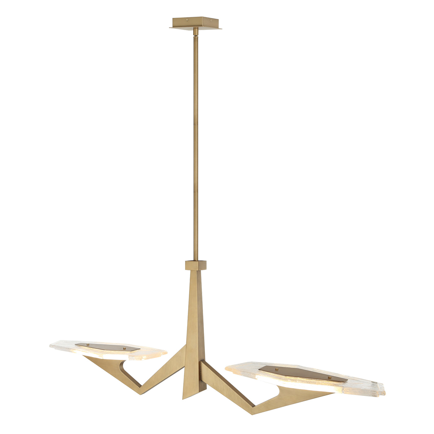 Down the Wrong Path 2 Light Medium Linear Chandelier