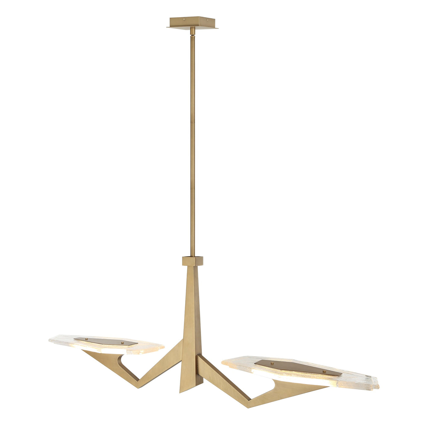 Down the Wrong Path 2 Light Medium Linear Chandelier