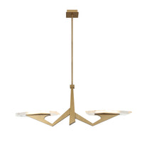 Down the Wrong Path 2 Light Medium Linear Chandelier