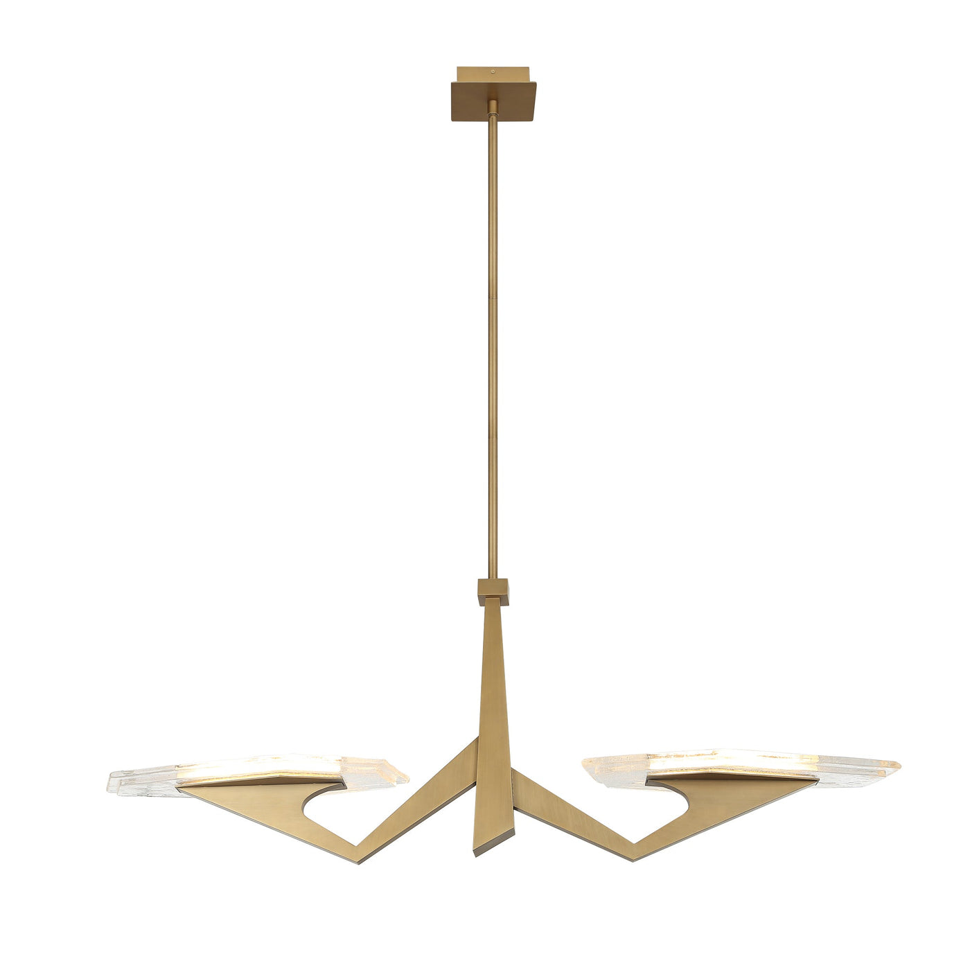 Down the Wrong Path 2 Light Medium Linear Chandelier