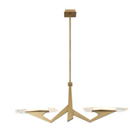 Down the Wrong Path 2 Light Medium Linear Chandelier
