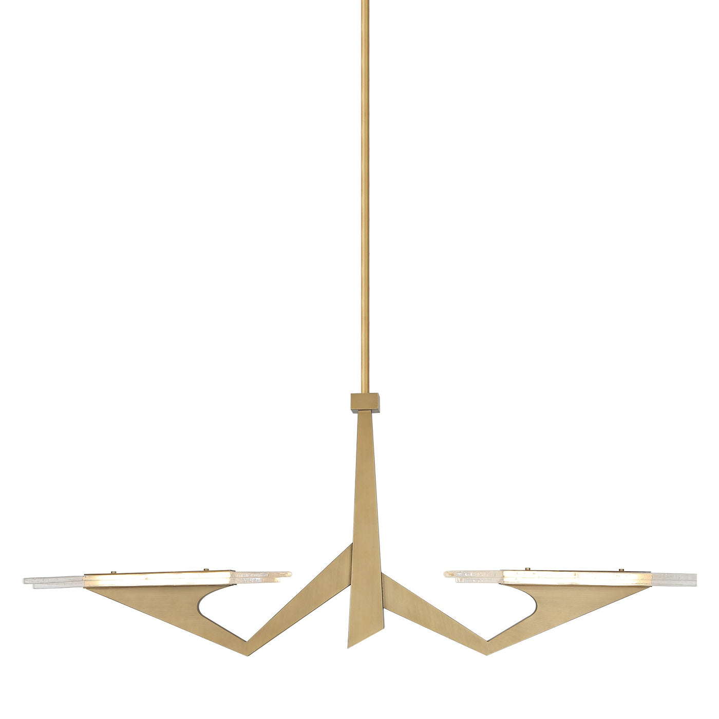 Down the Wrong Path 2 Light Medium Linear Chandelier