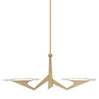 Down the Wrong Path 2 Light Medium Linear Chandelier