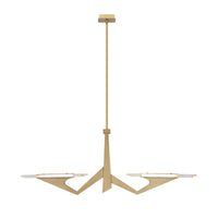 Down the Wrong Path 2 Light Medium Linear Chandelier