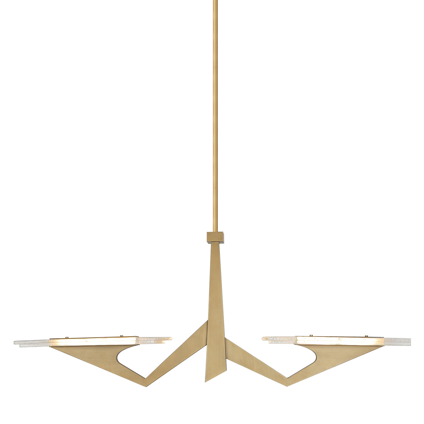 Down the Wrong Path 2 Light Medium Linear Chandelier