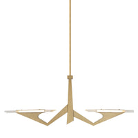 Down the Wrong Path 2 Light Medium Linear Chandelier