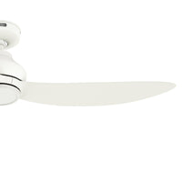 52 inch Mazzini ENERGY STAR® Matte White Damp Rated Ceiling Fan and Handheld Remote