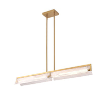 Mingle 2 Light Medium Linear Pendants