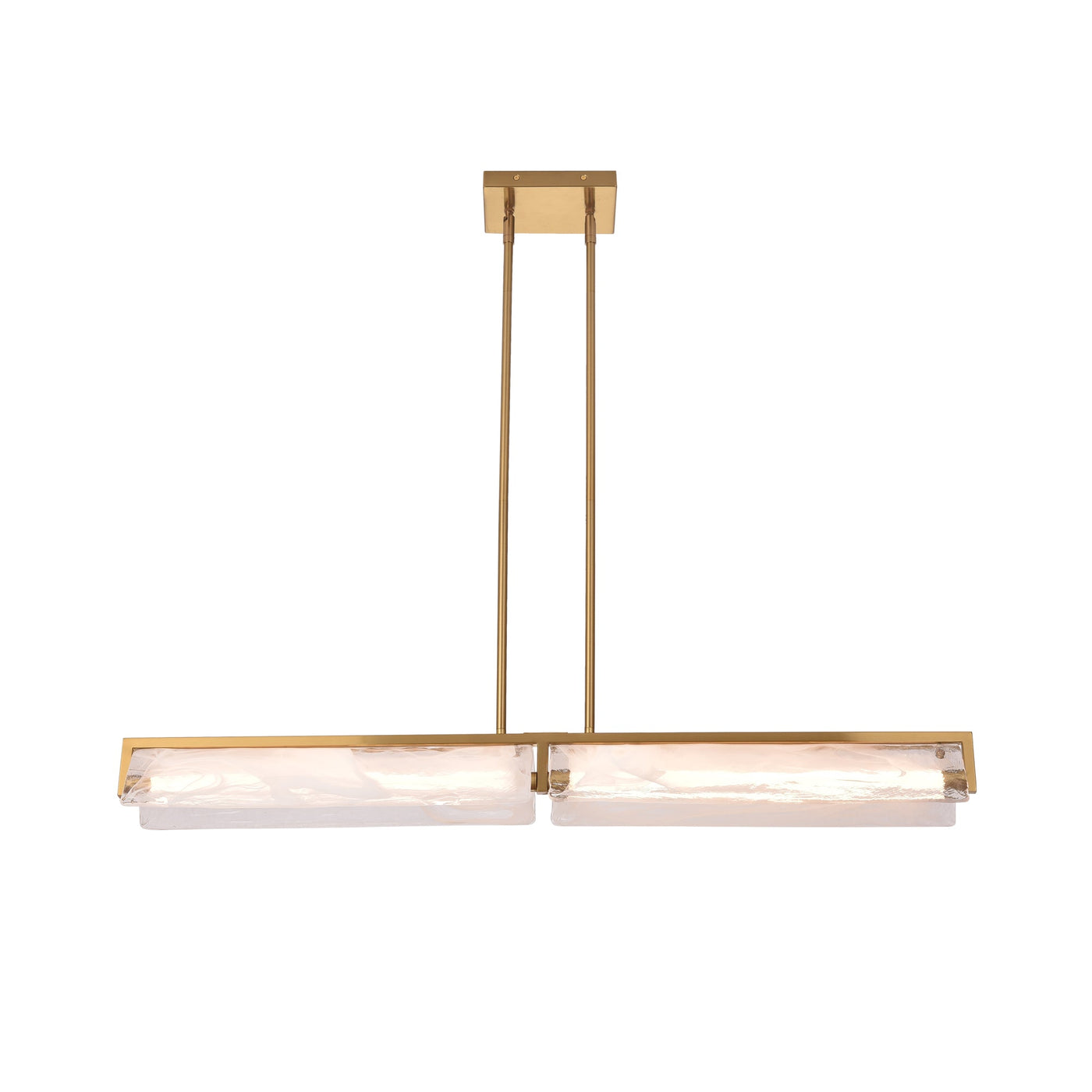 Mingle 2 Light Medium Linear Pendants