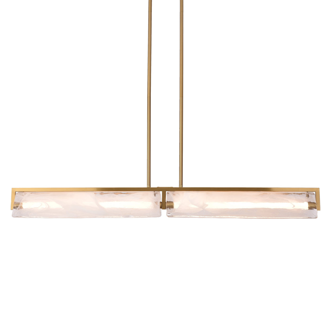 Mingle 2 Light Medium Linear Pendants