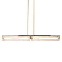 Mingle 2 Light Medium Linear Pendants