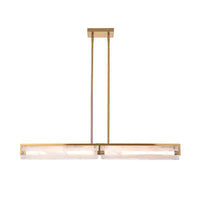 Mingle 2 Light Medium Linear Pendants