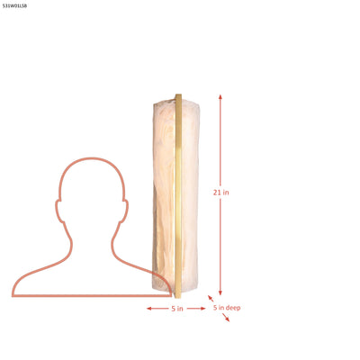 Mingle 1 Light Tall Wall Sconce