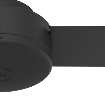 44 inch Presto Matte Black Ceiling Fan and Wall Control