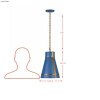 Brasserie 1 Light Mini Pendant