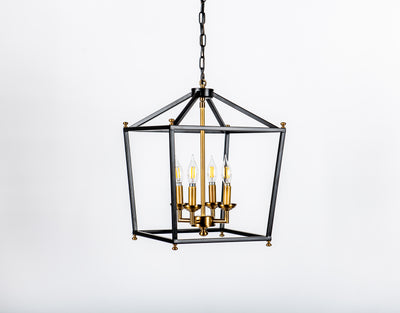 Gridlock 4 Light Pendant