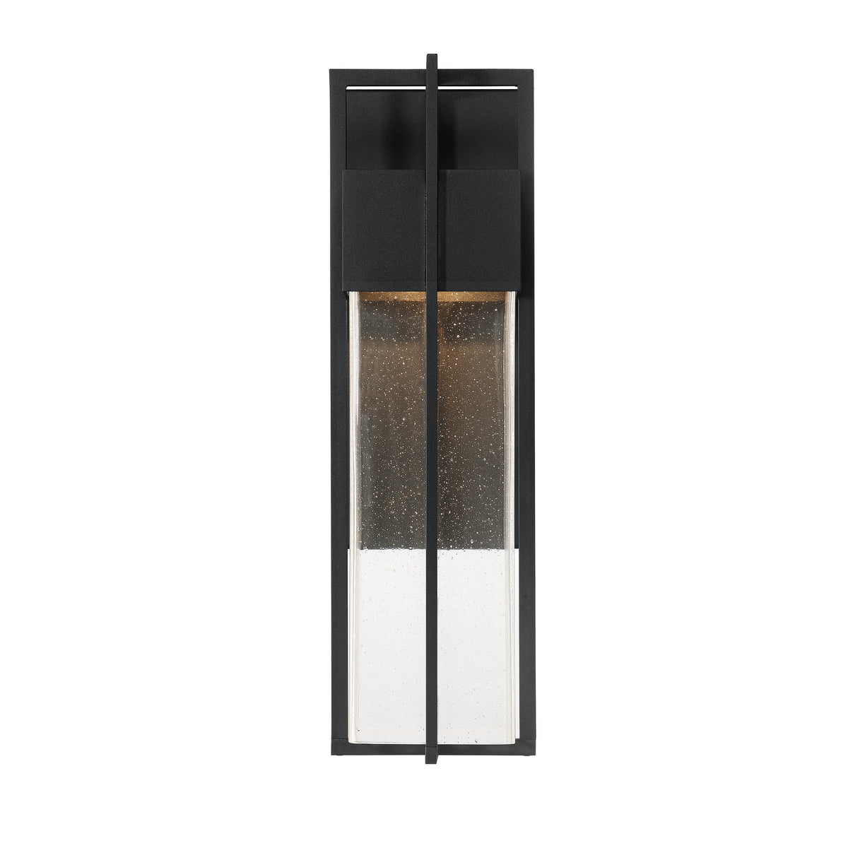 20-inch Kingler Powder Coated Black Outdoor Wall Sconce