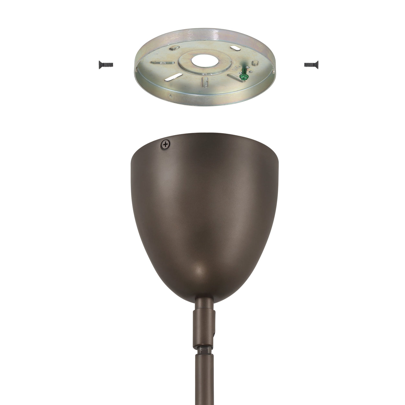 Fiorello 54-inch 9-light Forged Bronze Linear Chandelier with Smoked Amber Glass Shades