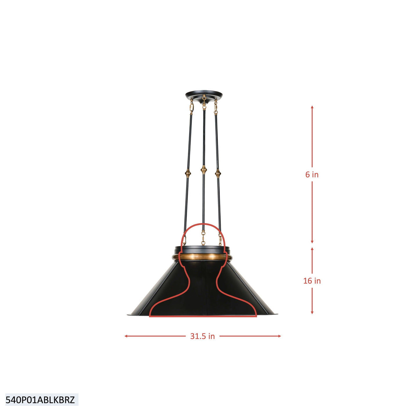Mood Swings 1 Light Round Pendant