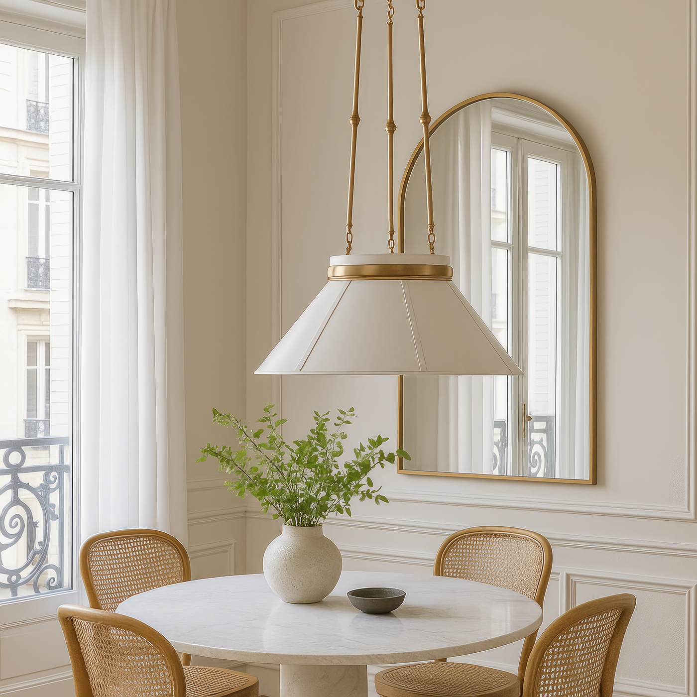 Mood Swings 1 Light Hexagonal Pendant