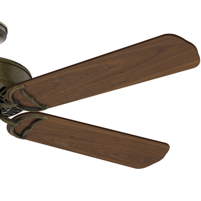 Casablanca 54 inch Panama Aged Bronze Ceiling Fan and Wall Control
