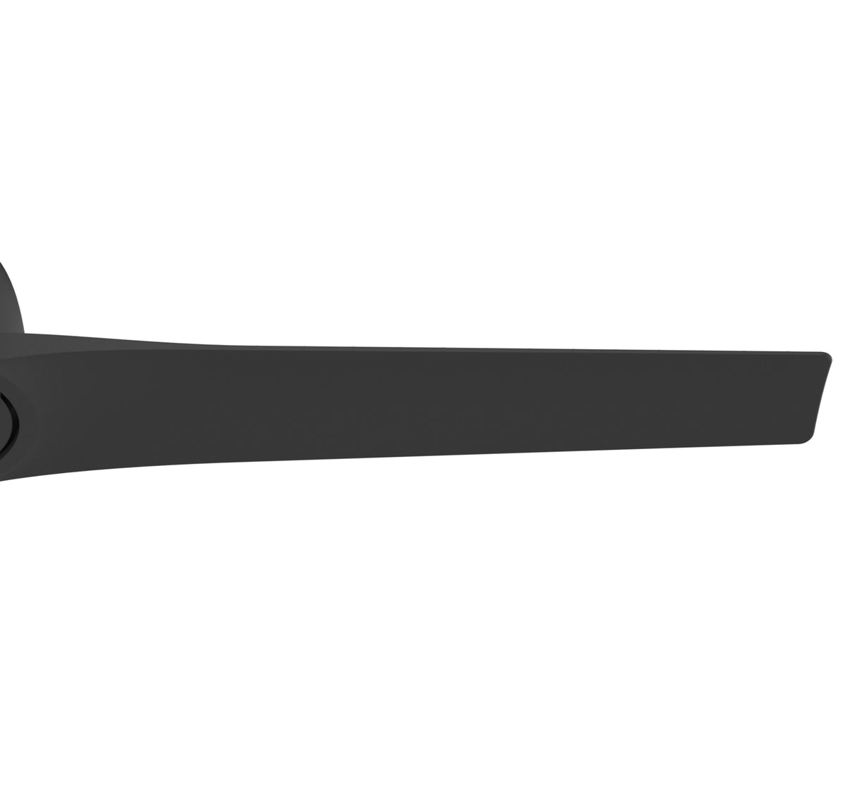 52 inch Gallegos Matte Black Damp Rated Ceiling Fan and Wall Control