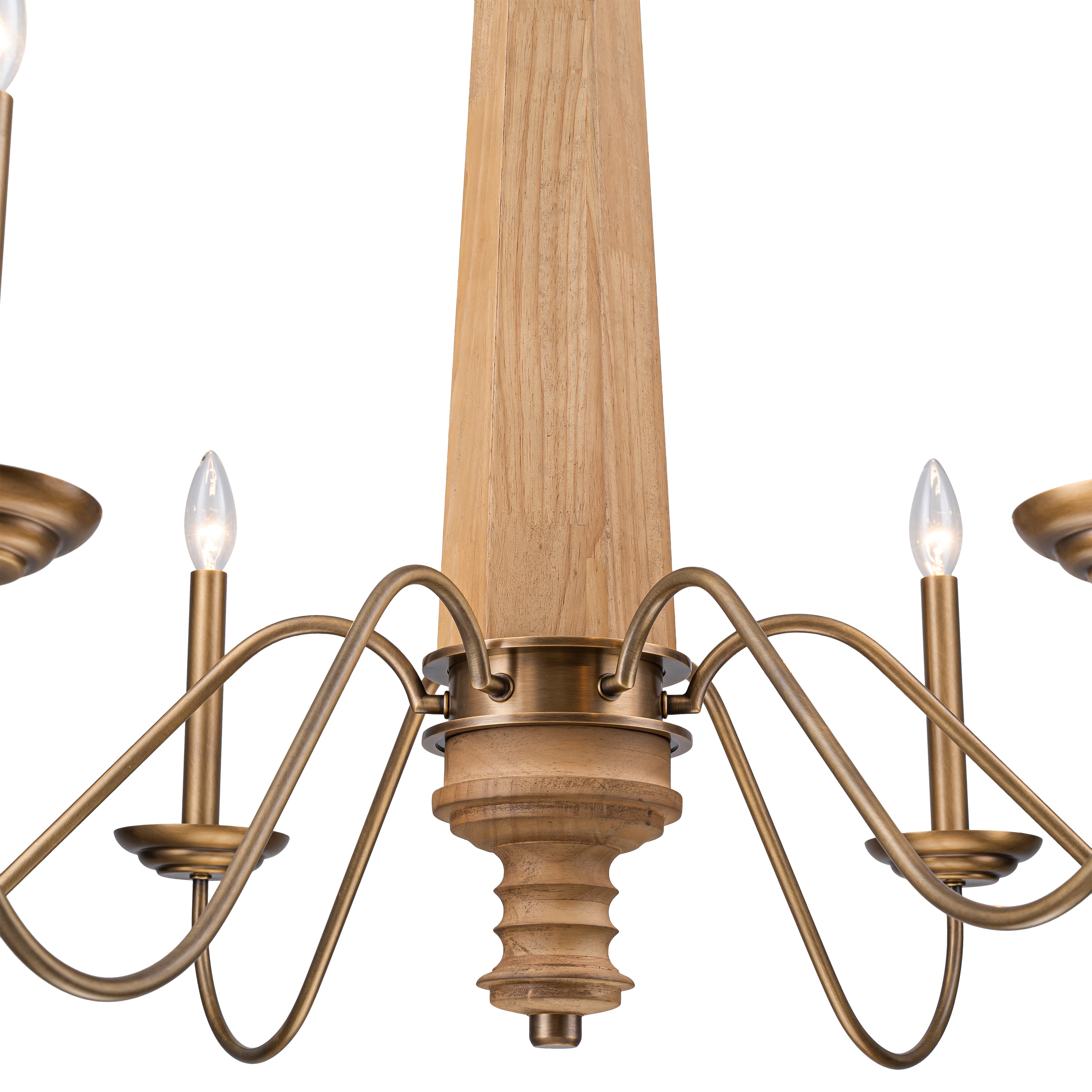 Dinner at 6 Light Chandelier
